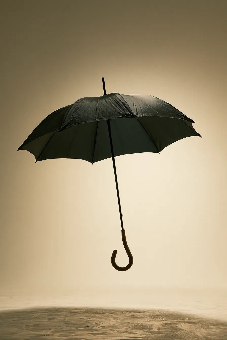 Open umbrella representing being covered by clear personal loan answers